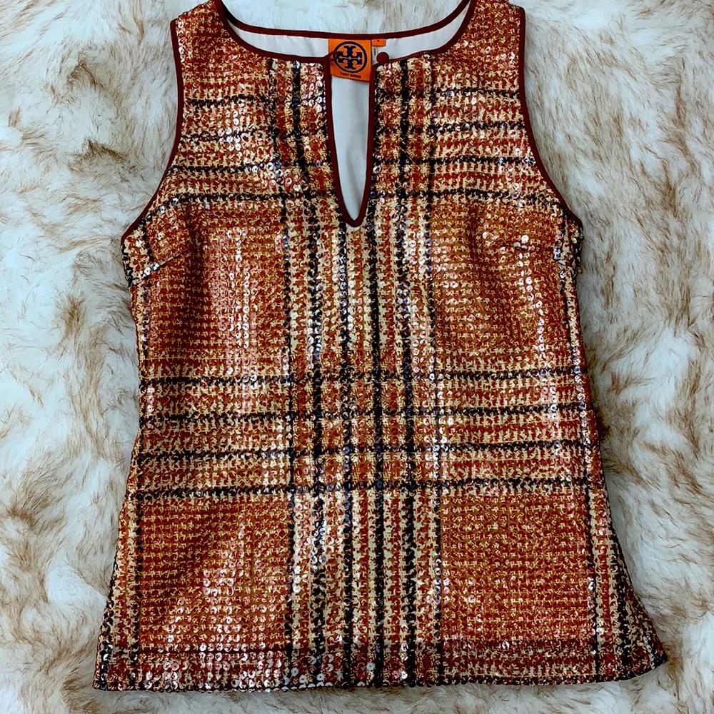 Tory Burch Sequin tank
